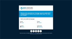 Desktop Screenshot of next-ventures.com